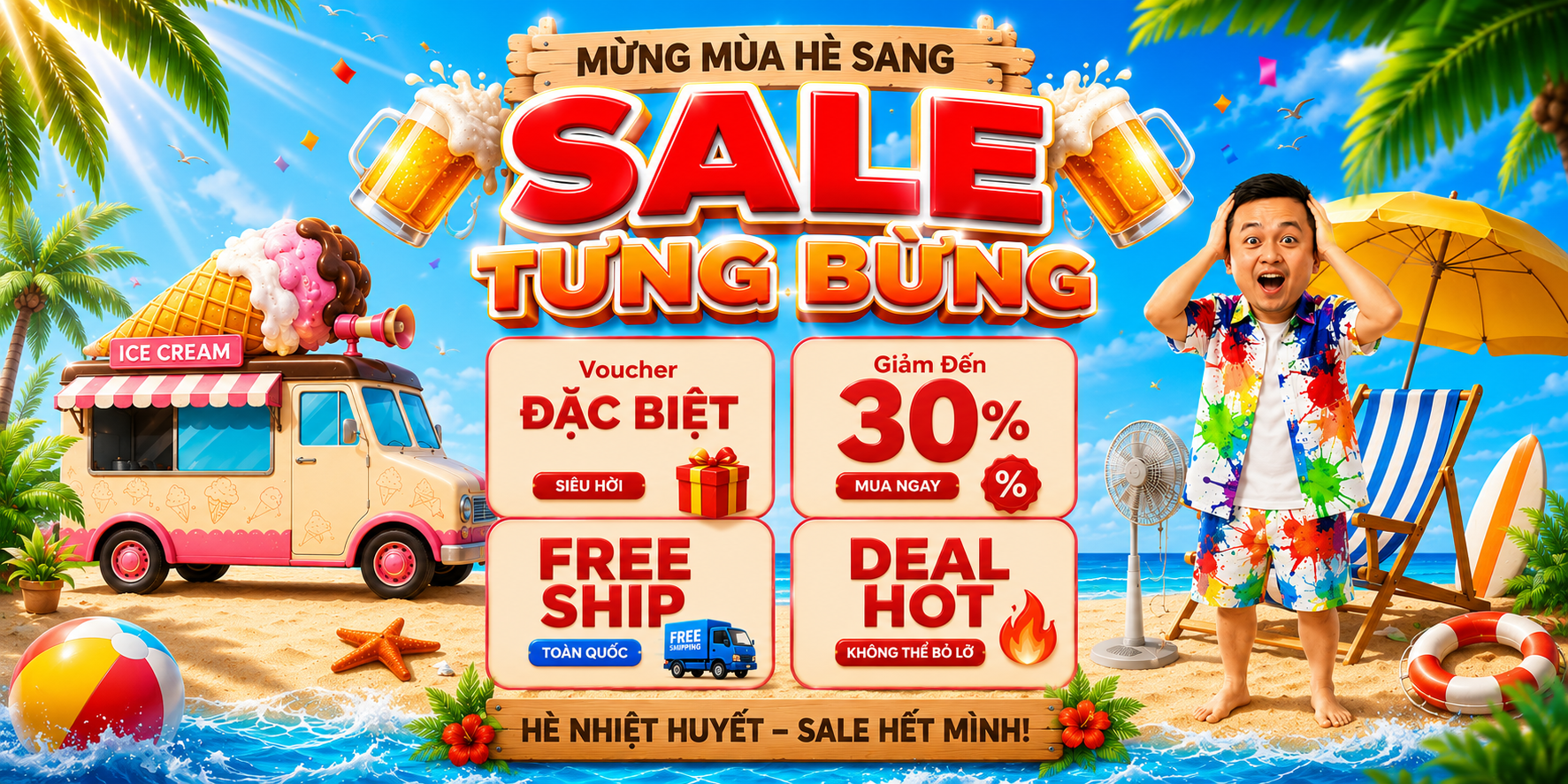 Banner ưu đãi Chợ Đồ Bãi 1